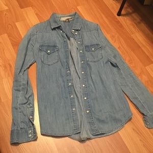 Topshop denim shirt (US 4/ small)